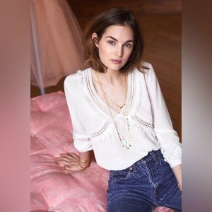 Sezane Zora blouse size 38